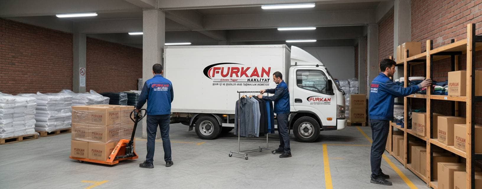 Tekstil, Palet, Koli ve Her Türlü Taşımacılık